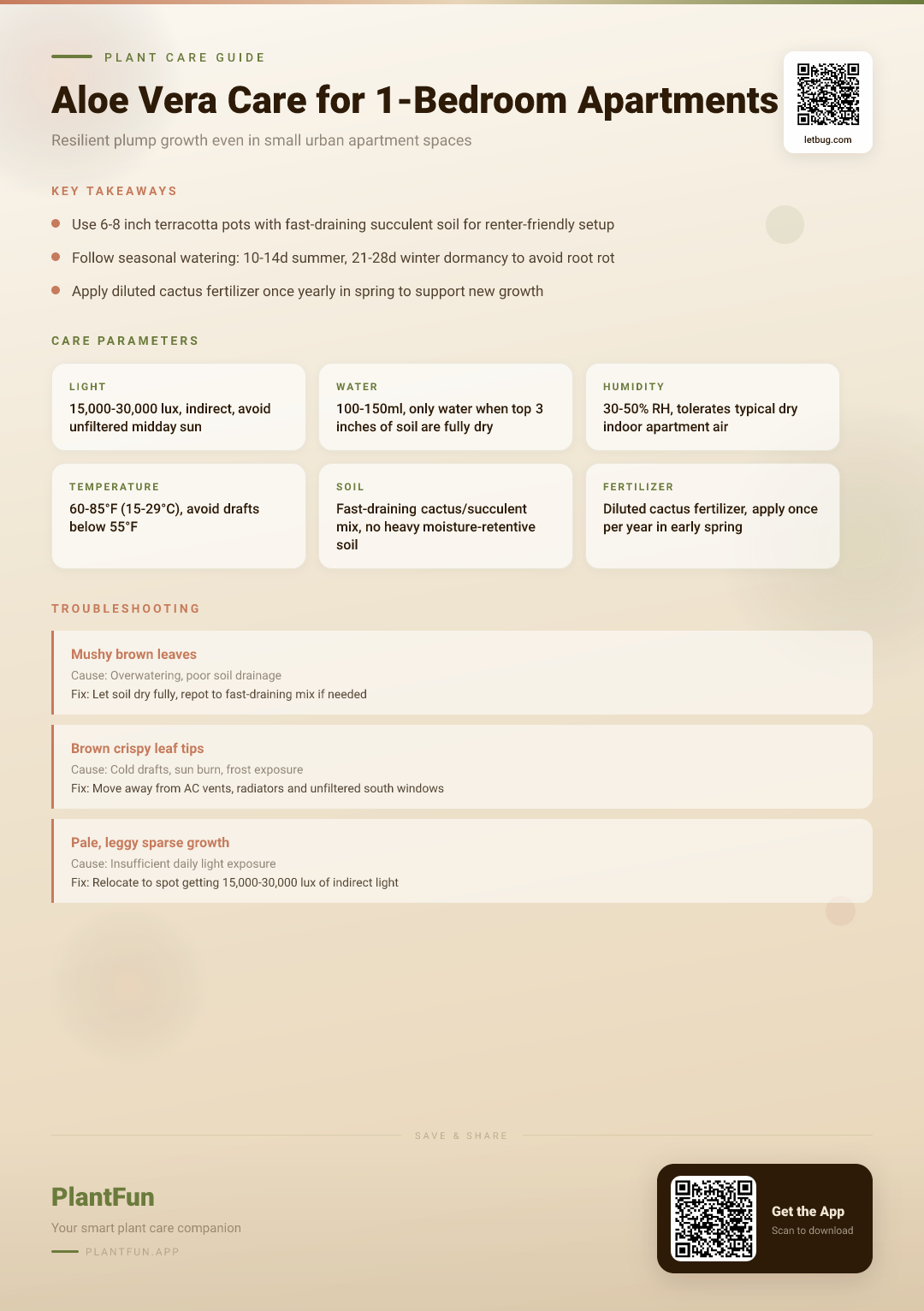 The Complete Aloe Vera Care Guide for 1-Bedroom Apartments: Seasonal Tips for Resilient Growth — Care Guide for indoor houseplants