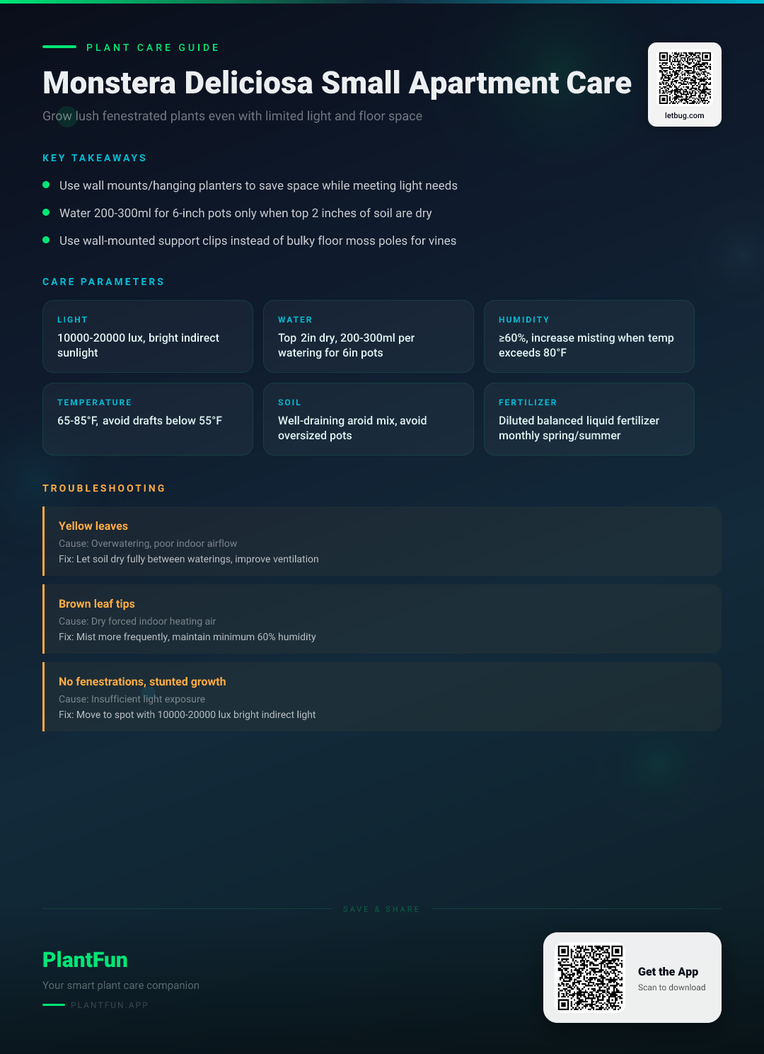 The Complete Monstera Deliciosa Care Checklist for Small Apartments: Resilient Growth Tips That Work — Care Guide for indoor houseplants