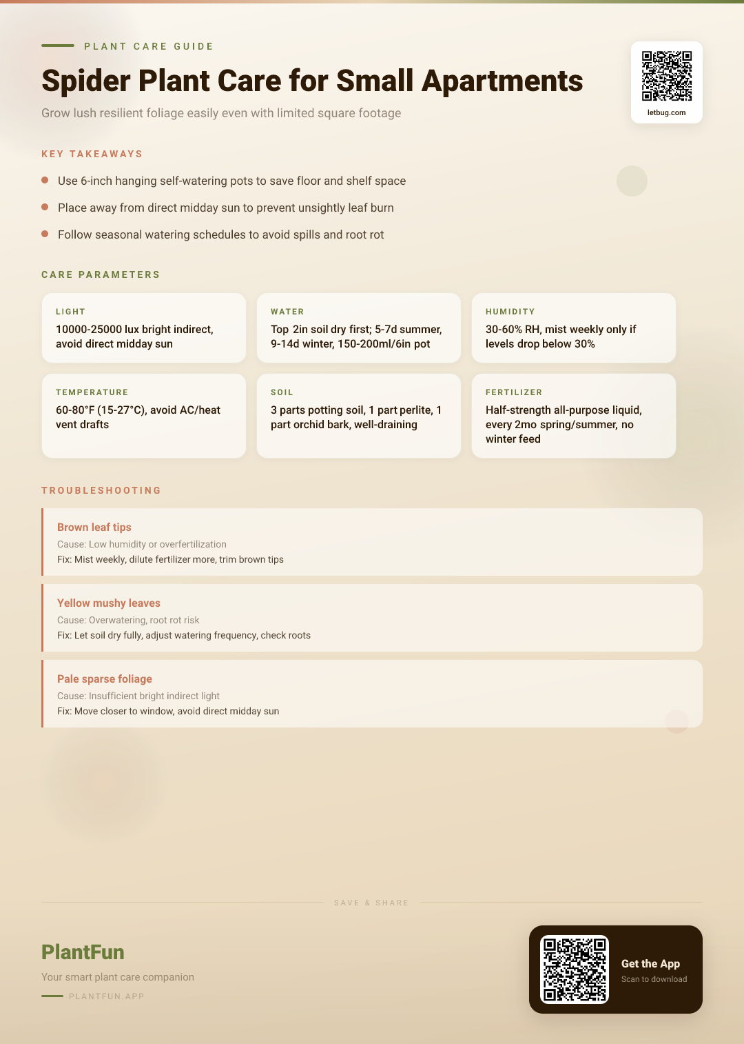 The Complete Spider Plant Care Checklist for Small Apartments: Grow Lush Resilient Plants Easily — Care Guide for indoor houseplants