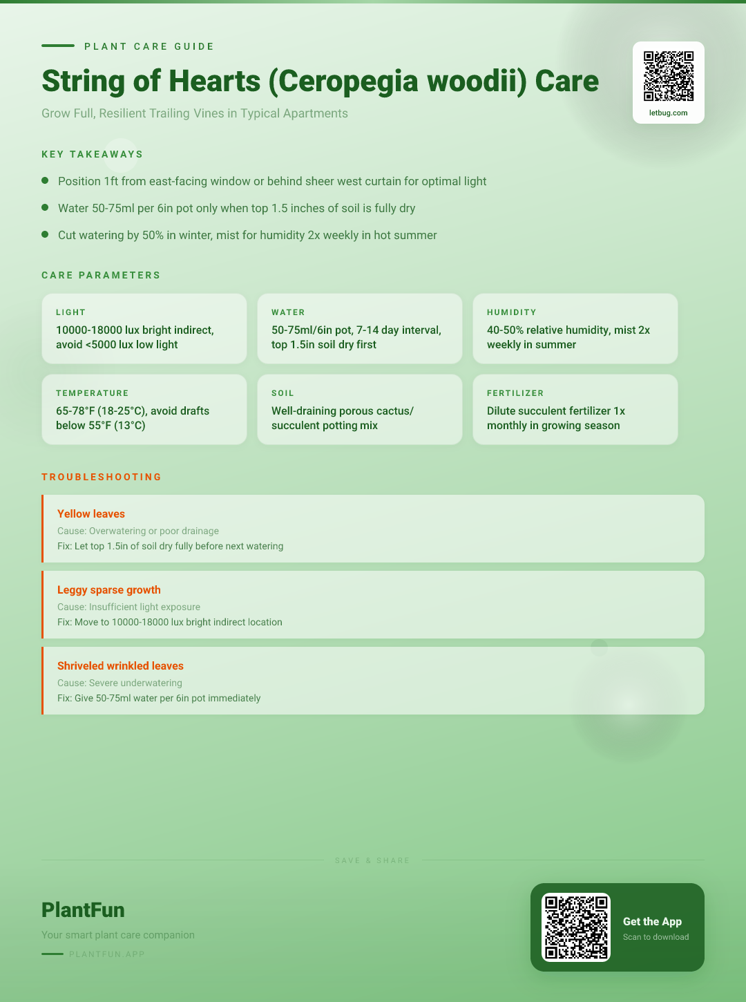 The Complete String of Hearts Care Guide for Typical Apartments: Grow Fuller, Resilient Vines Fast — Care Guide for indoor houseplants