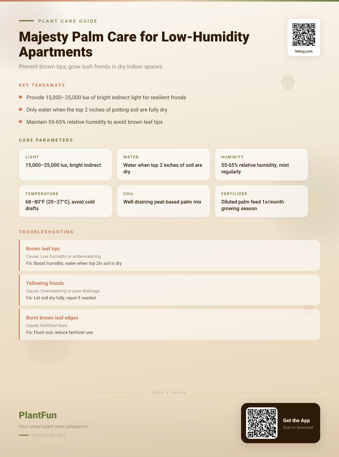 Majesty Palm in a Low-Humidity Apartment: The Only Care Guide You’ll Ever Need — Care Guide for indoor houseplants