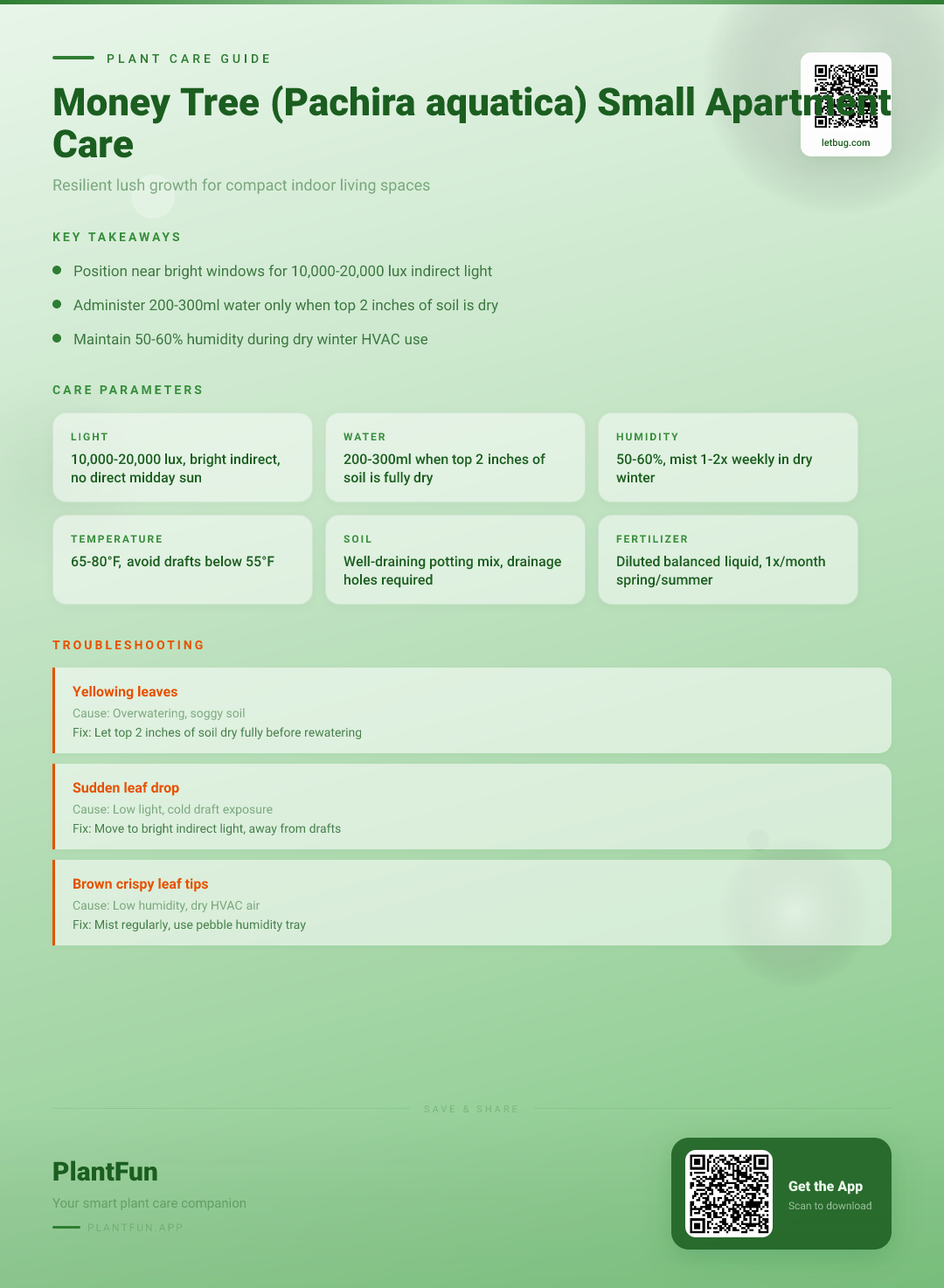 Money Tree Care for Small Apartments: The Essential Guide for Resilient Growth — Care Guide for indoor houseplants