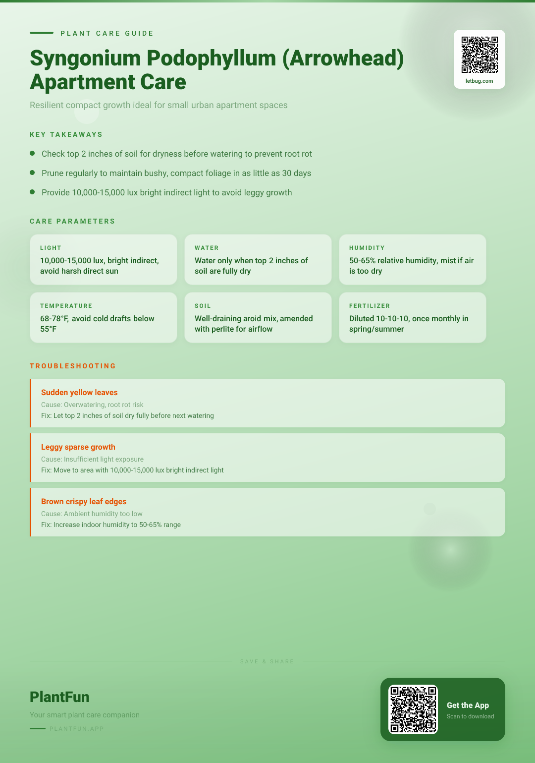 Syngonium Podophyllum Care for Compact Apartments: The Ultimate Guide to Resilient Indoor Growth — Care Guide for indoor houseplants